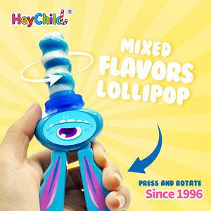 Sucettes Lapin Colorées Personnalisées en Gros avec Étiquette Privée, Saveurs Multiples, Délicieuses pour Partager et les Heures de Collation, OEM - Product Image 3