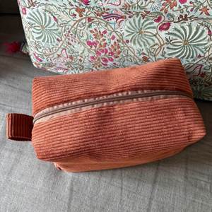 Bolsas de Maquillaje Grandes de Pana Ecológicas para Mujer, Organizadores de Cosméticos de Moda, Bolsas de Almacenamiento con Cremallera y Asa para Viaje, Otoño - Product Image 3