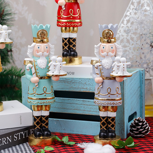 Redeco Nouveaux Ornements De Noël Personnalisés Résine Noyer Soldat Pain D'épice Homme <span class=keywords><strong>Casse</strong></span>-<span class=keywords><strong>Noisette</strong></span> Figurine De Noël Cadeau Décoration De La Maison - Product Image 2