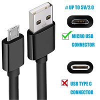 Kabel pengisi daya USB 2.0 a-male ke Micro B Android, kabel pengisi daya ponsel cepat Premium tahan lama