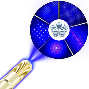 Caneta <span class=keywords><strong>laser</strong></span> azul para queima e segmentação com longo alcance, recarregável para uso profissional e atividades ao ar livre - Product Image 5