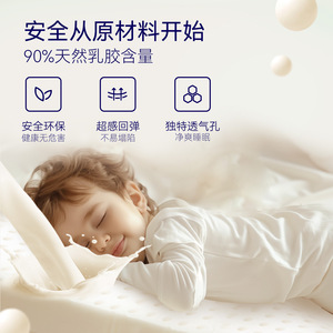 Simmons Mini Spring Children's <b>Mattress</b> Latex Topper Medium Firm Orthopedic <b>Support</b> For Bunk Beds Aslan - Product Image 2