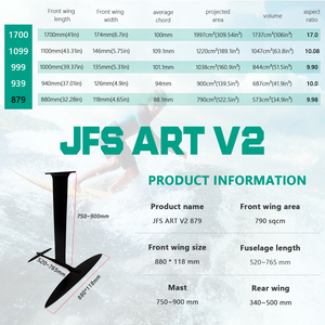 ขายดีบอร์ดคาร์บอน879แกน V2แบบเต็ม Jfs สำหรับงานศิลปะมีปีกด้านหน้า/ด้านหลัง/ปีกหลัง/ส่วนลำตัว/เสาฟอยล์ชุด windjfs Art V - Product Image 5
