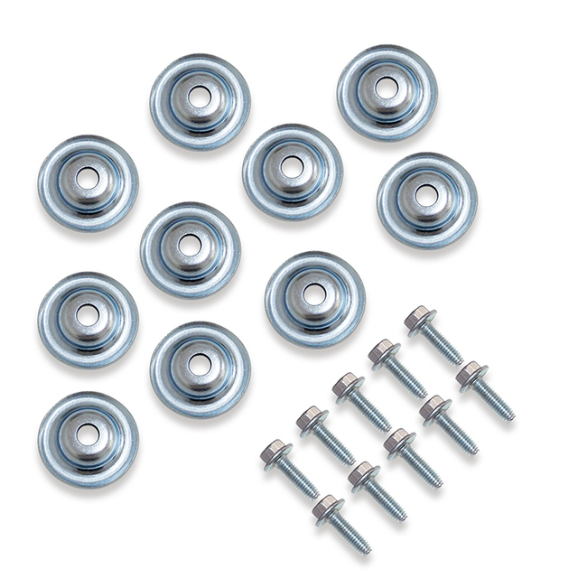 10pcs SKID PLATE WASHERS and BOLTS for POLARIS RZR 1000 900 800 570 XP Turbo