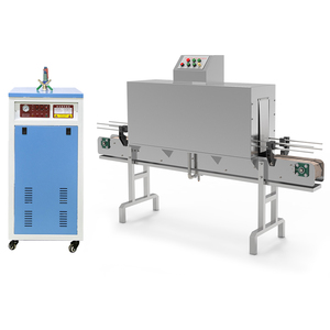 Gp403 bán tự động hơi nước thu hẹp máy, <span class=keywords><strong>PVC</strong></span> nhãn thu hẹp máy cho nước giải khát chai thủy tinh và chai nhựa - Product Image 5