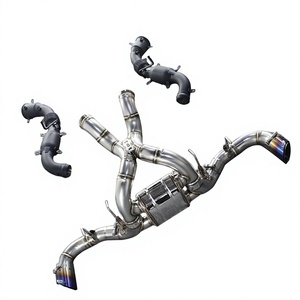 Vortex High Performance Stainless Exhaust System for McLaren 570S Twin Turbo V8 Valve Controlled <b>Kit</b> - Product Image 1