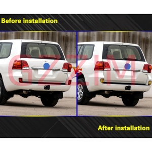 Feu arrière de pare-chocs LED, feu antibrouillard arrière, feu de freinage, clignotant dynamique, réflecteur pour Land Cruiser 2005-2015 - Product Image 5