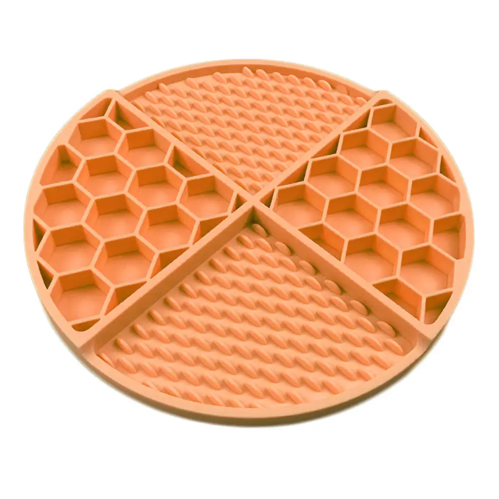2023 Hot slow feeder lick mat for dogs and cats lick mat for dogs and cats dog lick mat silicone pet supplies