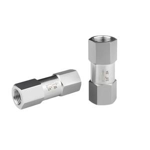 Kiểm tra van 1/2 Ống thép không gỉ <span class=keywords><strong>SS304</strong></span> 6000 PSI áp lực cao không trở lại van khí mùa xuân kiểm tra van - Product Image 4