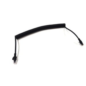 Rj9 Rj45 Rj50 UTP Cat6 câble spiralé réseau câble de téléphone électrique câble spiralé étanche extérieur - Product Image 1