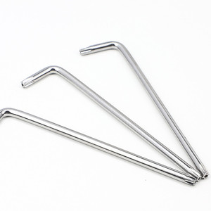 Clés Torx en L de sécurité OEM en acier au carbone nickelé métrique T10 T15 T20 de différentes tailles, prix d'usine en gros, haute qualité - Product Image 1