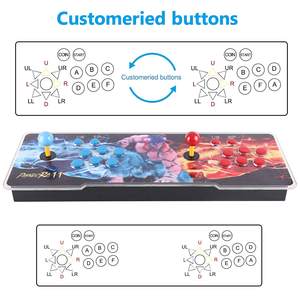 Deluxe 3D Box Rocker Arcade <span class=keywords><strong>TV</strong></span> Video Handle Game Light Console Electronic Game Box Ventas directas de fábrica - Product Image 5