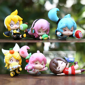 ฟิกเกอร์อนิเมะญี่ปุ่นยอดนิยม ตัวละครการ์ตูนน่ารัก ของเล่นอาหารจานด่วนสำหรับเด็ก ชุดของเล่นแฮปปี้มีล จำนวนมาก - Product Image 5