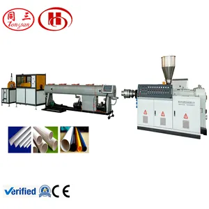 110mm Pvc Pipe manufacturing machine plastic waste water tube making machine