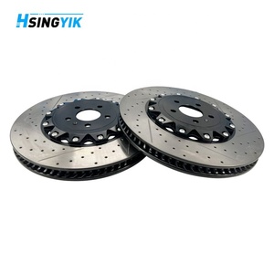 Disque de frein flottant avant Hsingyik pour <span class=keywords><strong>Audi</strong></span> <span class=keywords><strong>A6</strong></span> C7 A7 A8 D4 Allroad Avant Sportback S6 S7 S8 <span class=keywords><strong>Quattro</strong></span> - Product Image 5