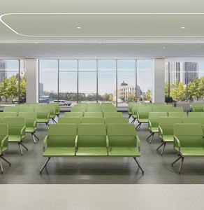 Silla de Espera para Consultorio Médico u Hospital, Sofá de 3 Plazas en Tela PU, Banco de Espera para Hotel - Product Image 3