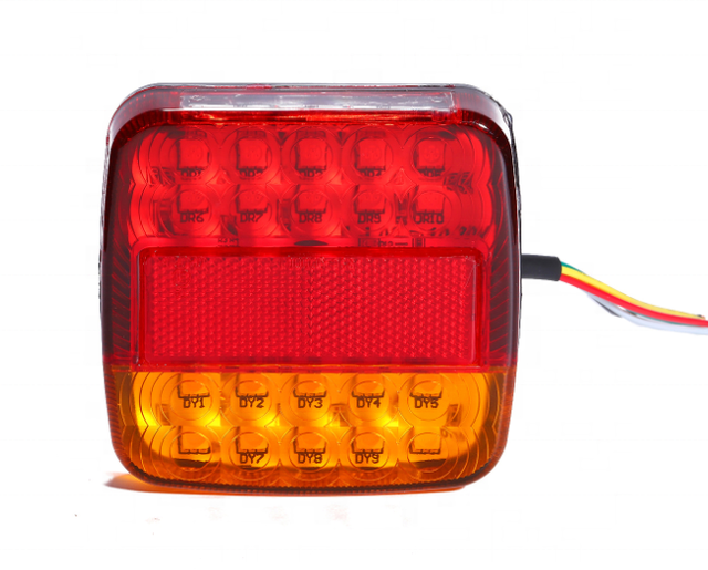 OEM Bright Color New Type Boat Truck Trailer 26 LED Tail Light Trailer Lightboard Trailer Rear Lights Led