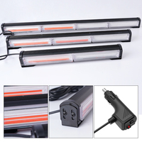 Luz de Advertencia COB para Automóvil, Barra de Luz LED de Trabajo, Luz Intermitente Amarilla Ámbar, Lámpara Estroboscópica de Emergencia para Camión