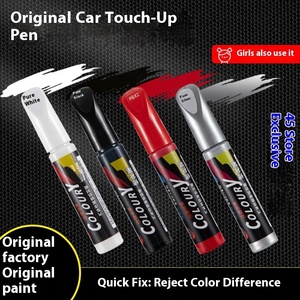<span class=keywords><strong>Stylo</strong></span> de retouche multifonction pour voiture, pour réparer les rayures et éliminer les dommages, offre une finition <span class=keywords><strong>peinture</strong></span> nacrée blanche ou noire intense - Product Image 3