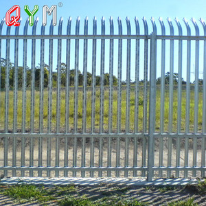 2.4m củng cố hàng rào palisade ống vuông kim loại hàng rào palisade ngoài trời - Product Image 6