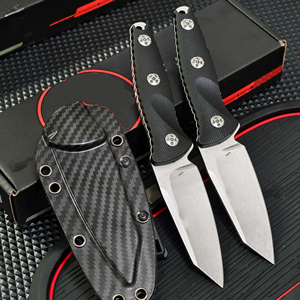 Cuchillo Plegable Multifuncional Micro Tech Alpha con Mango de Acero Inoxidable, Personalizable, OEM/ODM, para Camping, EDC, Aire Libre - Product Image 5