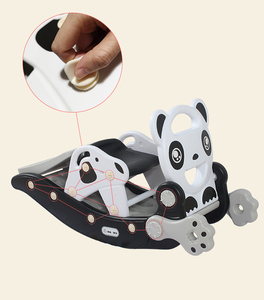 Cadeaux d'anniversaire pour enfants jouer toboggan intérieur Mecedoras Para Nios A 2-in1 <span class=keywords><strong>cheval</strong></span> <span class=keywords><strong>à</strong></span> <span class=keywords><strong>bascule</strong></span> et monter sur des toboggans d'intérieur pour enfants - Product Image 4