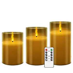 Led Flameless Candle Remote Control Flickering Led Candles Holiday Lighting Decorative Lighting