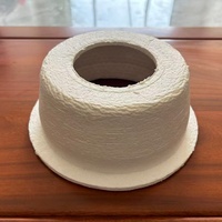 Joint d'étanchéité monobloc en fibre céramique pour buse longue de machine de coulée continue en usine sidérurgique