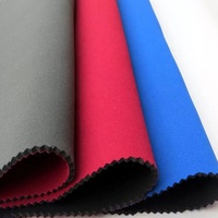 SBR élastique respirant écologique 4 pièces, combinaison en nylon désossée de 3mm, tissu néoprène pour vêtements de sport
