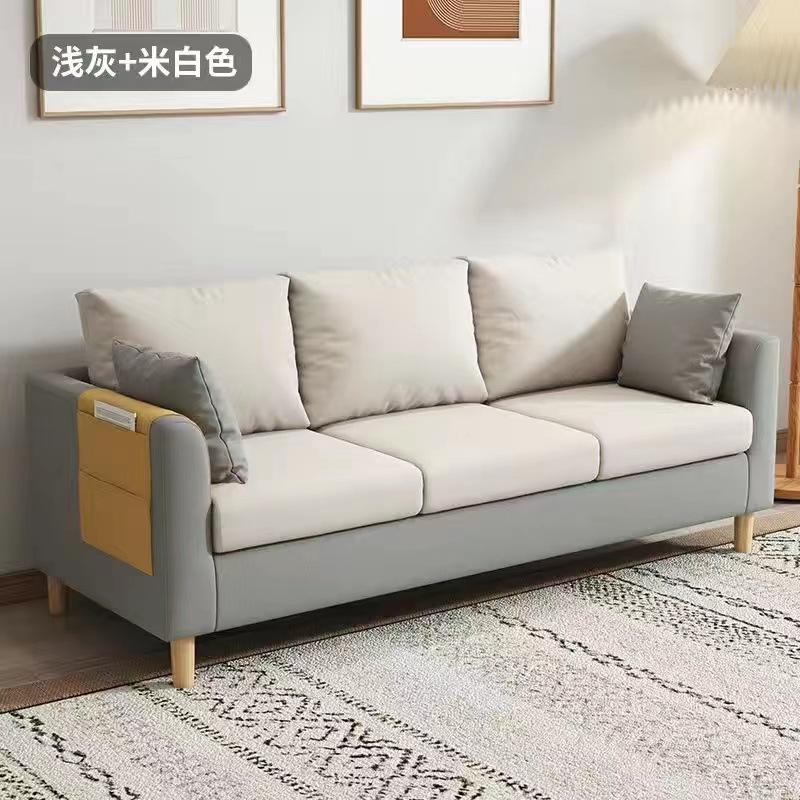 เบาะรองนั่งฟองน้ำ สีเทาอ่อน/ขาวนวล