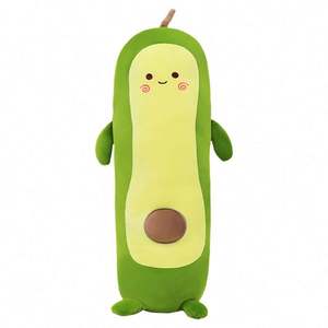 Peluche Gigante de Aguacate con Diseño Personalizado, Adorable y Kawaii, Decoración para el Hogar, Peluche con Cierre, Fabricante de Peluches al por Mayor para Niños - Product Image 1