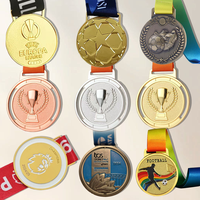 Médaille en métal personnalisée avec peinture, récompense pour les réalisations, souvenir pour les jeux multisports, reconnaissance des performances, cadeau