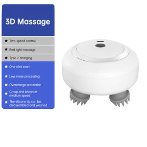 Masajeador de mano multifuncional para cuero cabelludo, dispositivo masajeador de cabeza, masajeador de cabeza de plástico, cuero cabelludo eléctrico - Product Image 5