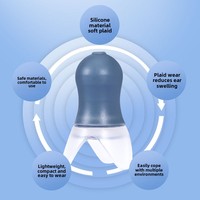 Bouchons d'oreille en silicone réutilisables certifiés BDS CE Protection auditive spéciale pour l'aviation réduisant le stress acouphènes OEM pour