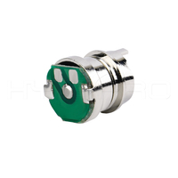 Connecteur d'alimentation magnétique micro circulaire HYTEPRO M423 à 2 broches, 2A 5 à 24V, à travers trou, pour appareils portables, dispositifs et électronique grand public