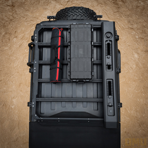 Portaequipajes de Techo de Aluminio Resistente, Color Negro, Piezas de Repuesto para <span class=keywords><strong>Jeep</strong></span> Wrangler JL, No Compatible con el Techo Blando <span class=keywords><strong>Sky</strong></span> One-Touch - Product Image 1