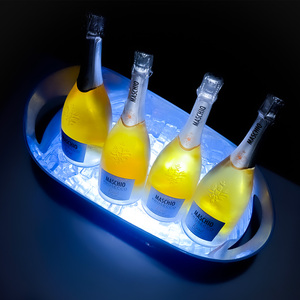 Absolut Vodka Mát Xô Đá Bên Thanh Nhà Cung Cấp Xô Sáng Chất Liệu Nhựa Xô Đá Nhà Máy Bán Buôn - Product Image 6