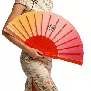 Abanicos de Mano Plegables de Plástico con Logotipo Personalizado al por Mayor, Abanicos de Mano de PP para Bodas para Mujeres - Product Image 3