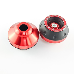 Qiangye Horquilla de Dirección Universal para Motocicleta, Roja y Negra, Piezas de Modificación de Amortiguación - Product Image 4