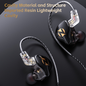 Audífonos Intrauditivos con Cable QKZ AK9 PRO para Música, Juegos y Deportes, Sonido Hi-Fi con Micrófono y Control Integrado - Product Image 5