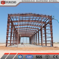 Casa prefabricada personalizada, ligera estructura de acero, construcción de poste de Metal, almacén de Granero, construcción de garaje al aire libre con diseño