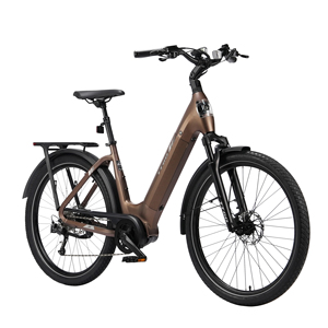 จักรยานไฟฟ้า EU warehouse Electric City Bike ขนาด 27.5 นิ้ว โครงอะลูมิเนียม 250W ระบบขับเคลื่อนกลางพร้อมเซ็นเซอร์แรงบิด - Product Image 1