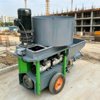 Machine à projeter du mortier électrique haute performance, pulvérisation uniforme et forte adhérence pour les travaux de plâtrage mural