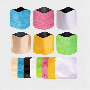 Sacs refermables en aluminium de forme carrée MOMI <span class=keywords><strong>CBR</strong></span> Mini, sacs en mylar avec fermeture éclair pour le stockage des aliments - Prêts à être expédiés - Product Image 3