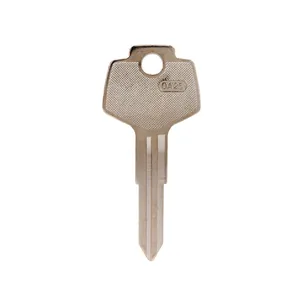 Manufacturers selling high-quality brass car key blank with nickel plated for ni-ss-an keys