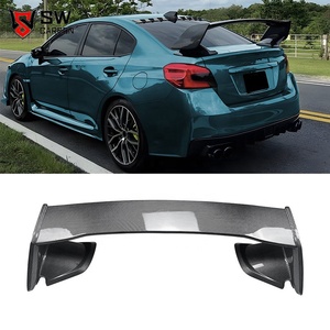 Alerón Trasero de Fibra de Carbono para <span class=keywords><strong>Subaru</strong></span> <span class=keywords><strong>Impreza</strong></span> <span class=keywords><strong>WRX</strong></span> 10 <span class=keywords><strong>Sti</strong></span> Gvb Gvf, Alerón Trasero de Fibra de Carbono Real, Piezas de Repuesto para Automóviles - Product Image 1