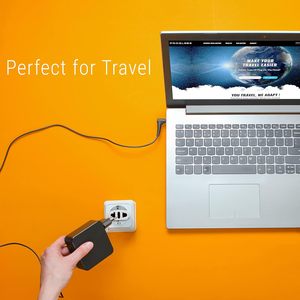 <span class=keywords><strong>Adaptador</strong></span> de enchufe de viaje europeo: convierte los enchufes de EE. UU./Canadá/México a enchufes de la UE (Italia, Francia, Alemania, <span class=keywords><strong>España</strong></span>). Convertidor de pines tipo C - Product Image 6