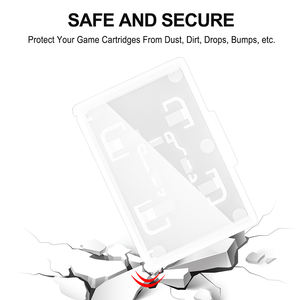 Étui de protection universel pour Nintendo <span class=keywords><strong>Switch</strong></span> 2, cartes de jeu, cartouches <span class=keywords><strong>Switch</strong></span> OLED/<span class=keywords><strong>Lite</strong></span> et cartes Micro SD - Boîte de rangement transparente - Product Image 5