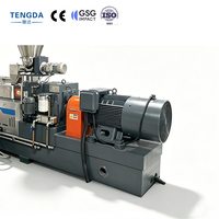 Machine de granulation de PVC, machine de fabrication de granulés de plastique Caco3, machine à double vis pour granulés de PVC