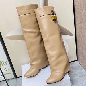 Botas Femininas de Qualidade <span class=keywords><strong>Original</strong></span>, Estilo Western, Cano Alto, para Mulheres - Product Image 4